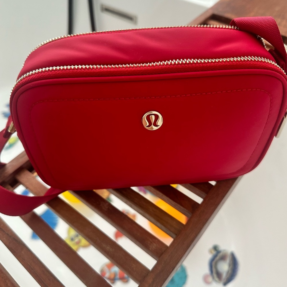 Lululemon lunar new year camera bag. NWOT.
